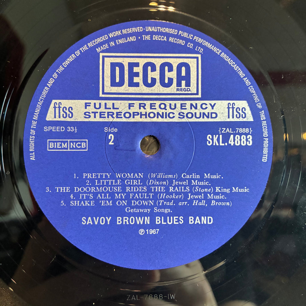 Savoy Brown - Shake Down (VINYL) | Near Mint (NM or M-) Excellent (EX)-The Happy Cap