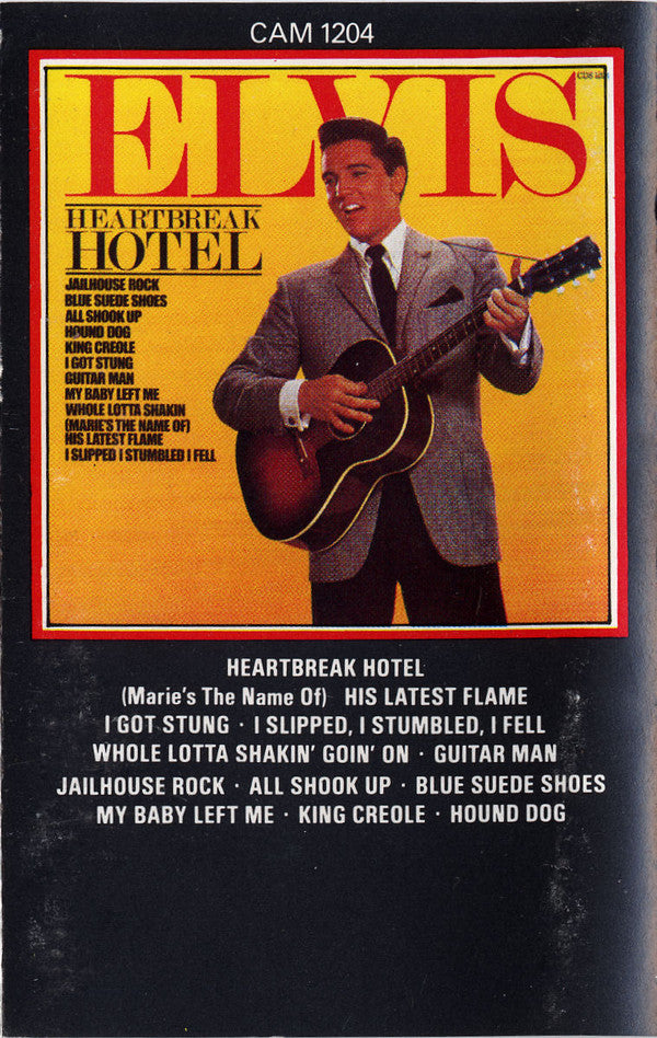 Elvis Presley - Heartbreak Hotel *CASSETTE* | Near Mint (NM) Excellent (EX)-The Happy Cap