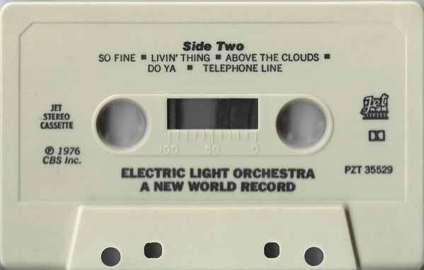 Electric Light Orchestra - A New World Record *CASSETTE* | Near Mint (NM) Near Mint (NM)-The Happy Cap