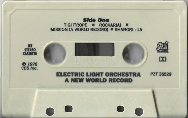 Electric Light Orchestra - A New World Record *CASSETTE* | Near Mint (NM) Near Mint (NM)-The Happy Cap