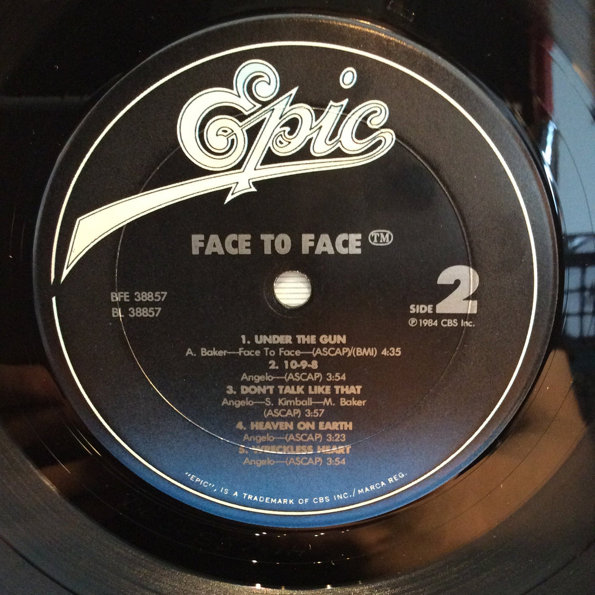 Face To Face (3) - Face To Face (VINYL) | Near Mint (NM) Near Mint (NM)-The Happy Cap