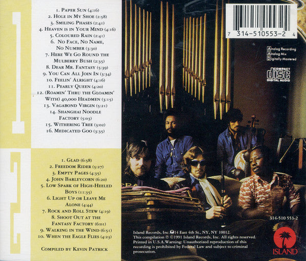 Traffic - Smiling Phases *2XCD* | Near Mint (NM) Near Mint (NM)-The Happy Cap