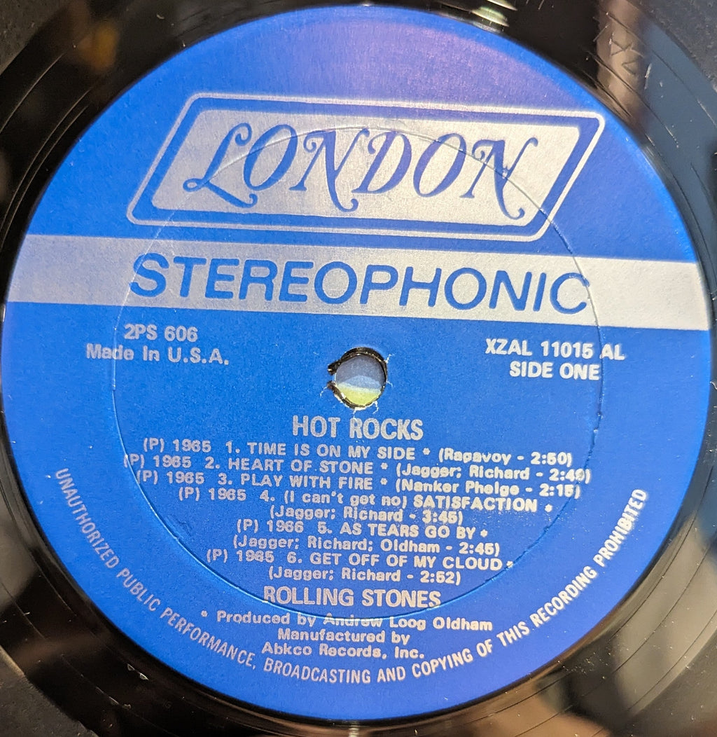 The Rolling Stones - Hot Rocks 1964-1971 *AL - AUDIO MANUFACTURING* | Near Mint (NM) Near Mint (NM)-The Happy Cap