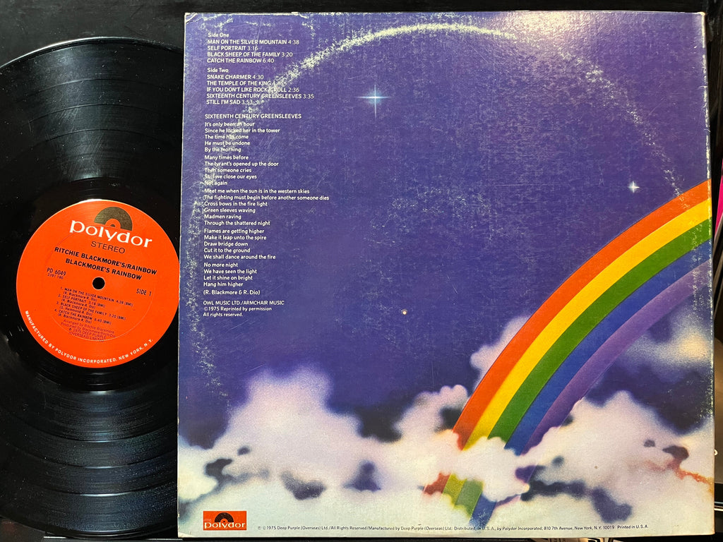Rainbow - Ritchie Blackmore's Rainbow (VINYL) | Near Mint (NM) Very Good Plus (VG+)-The Happy Cap