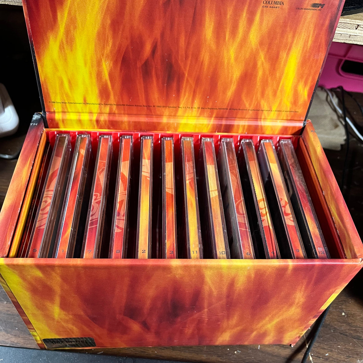 Aerosmith - Box Of Fire (12xCD BOX) | Near Mint (NM) Excellent (EX)-The Happy Cap