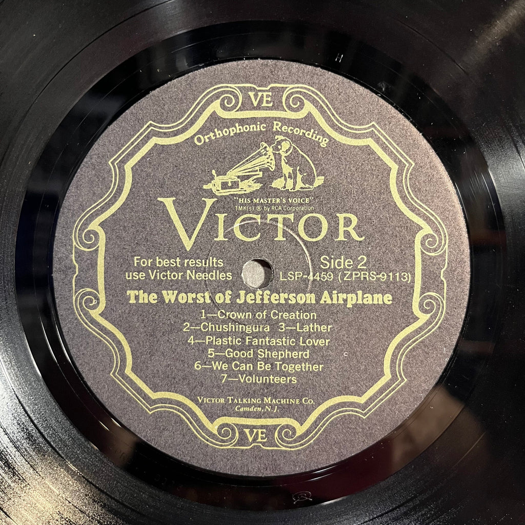 Jefferson Airplane - The Worst Of Jefferson Airplane *HOLLYWOOD* | Near Mint (NM) Near Mint (NM)-The Happy Cap
