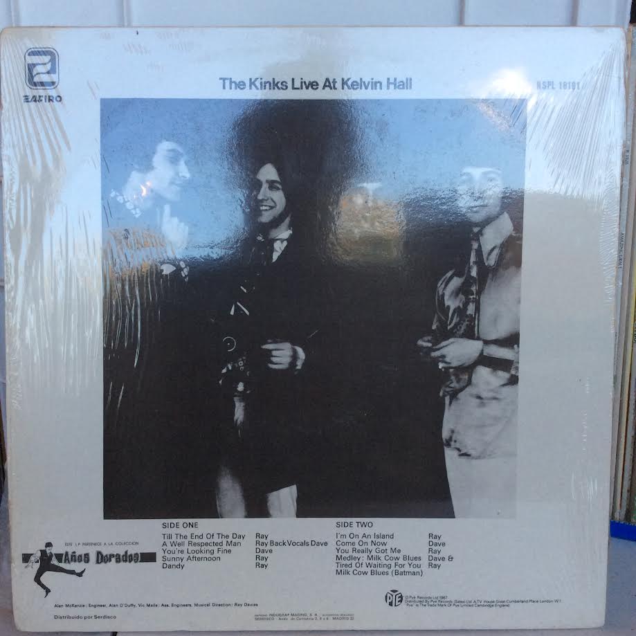 The Kinks - Live At Kelvin Hall (VINYL) | Near Mint (NM) Near Mint (NM)-The Happy Cap