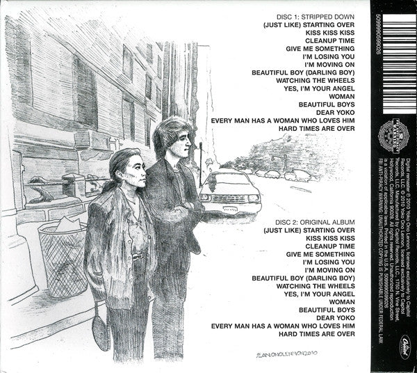John Lennon & Yoko Ono - Double Fantasy / Stripped Down (CD) | Near Mint (NM) Excellent+ (EX+)-The Happy Cap