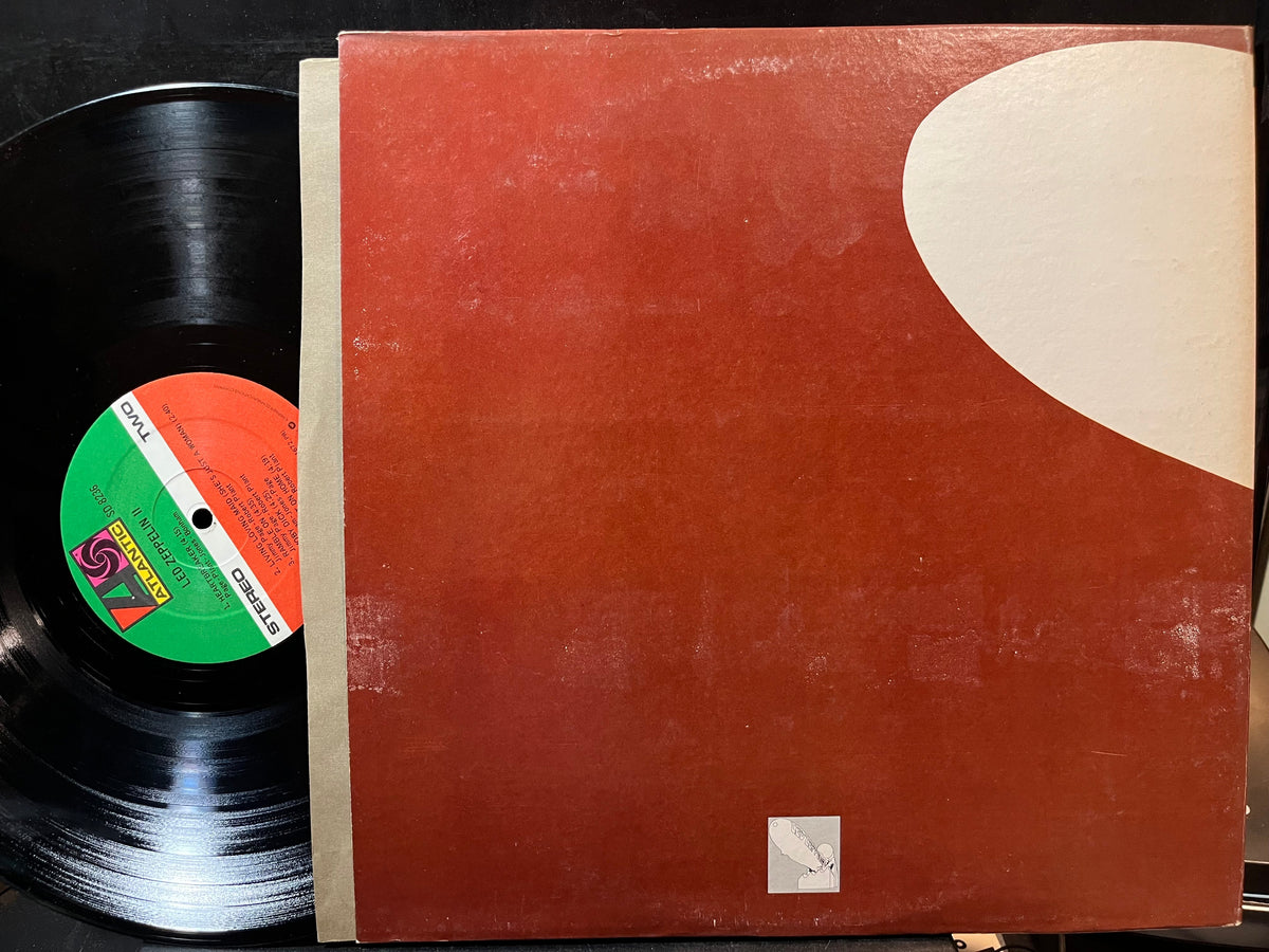 Led Zeppelin - Led Zeppelin II (VINYL LP ATLANTIC SD 8236 1975) | USED Near Mint (NM or M-) Excellent+ (EX+)-The Happy Cap