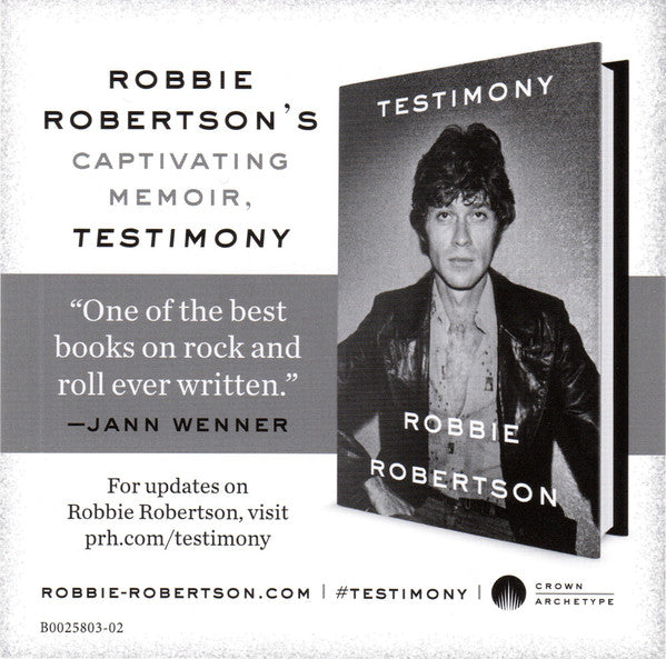 Robbie Robertson - Testimony (CD) | Near Mint (NM) Near Mint (NM)-The Happy Cap
