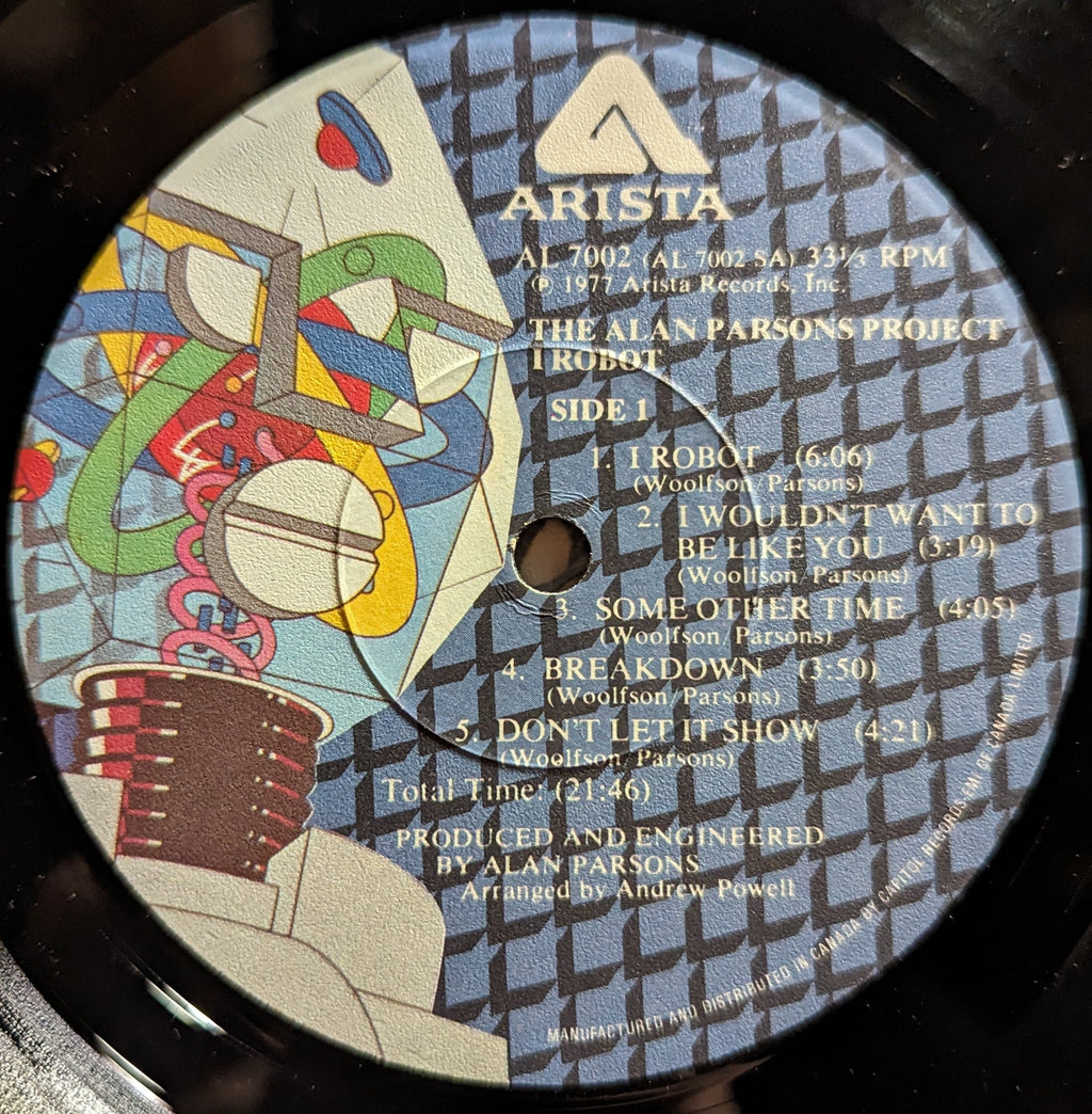 The Alan Parsons Project - I Robot | Near Mint (NM) Near Mint (NM)-The Happy Cap