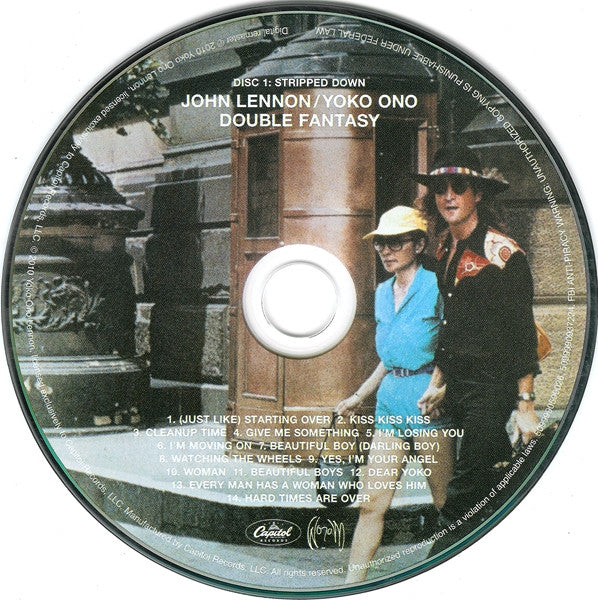John Lennon & Yoko Ono - Double Fantasy / Stripped Down (CD) | Near Mint (NM) Excellent+ (EX+)-The Happy Cap