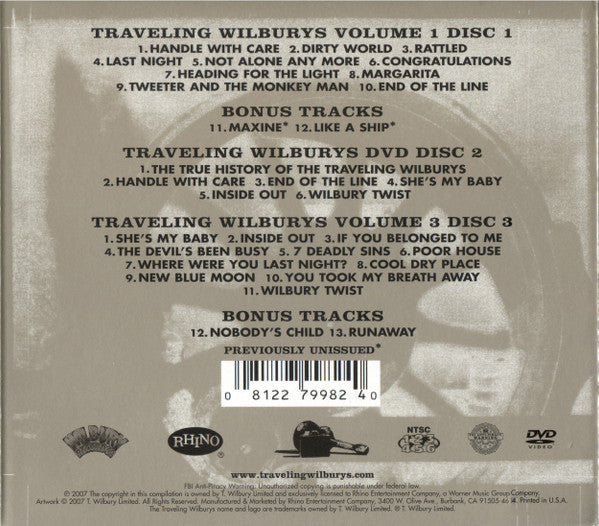 Traveling Wilburys - The Traveling Wilburys Collection (2xCD + DVD BOX) | Near Mint (NM) Near Mint (NM)-The Happy Cap