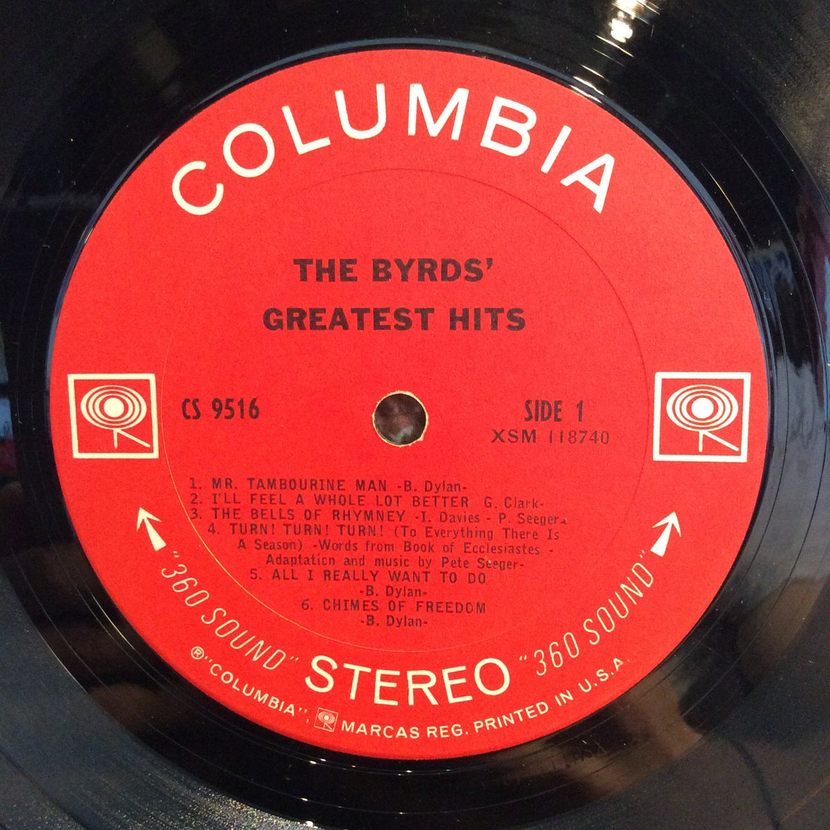 The Byrds - The Byrds' Greatest Hits (VINYL) | Very Good Plus Plus (VG++)-The Happy Cap