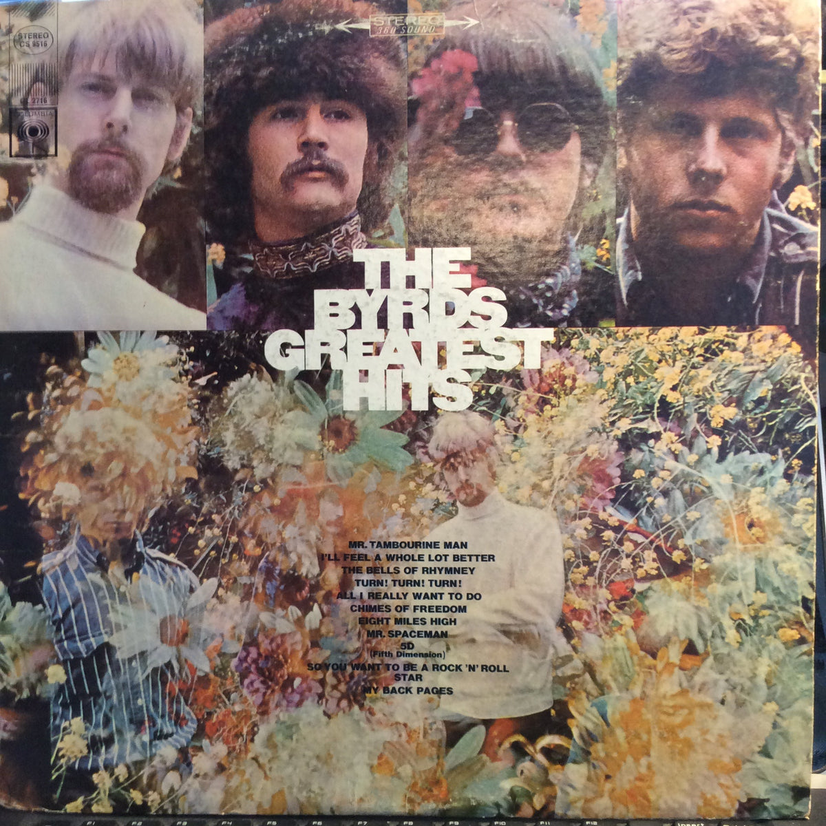 The Byrds - The Byrds' Greatest Hits (VINYL) | Very Good Plus Plus (VG++)-The Happy Cap