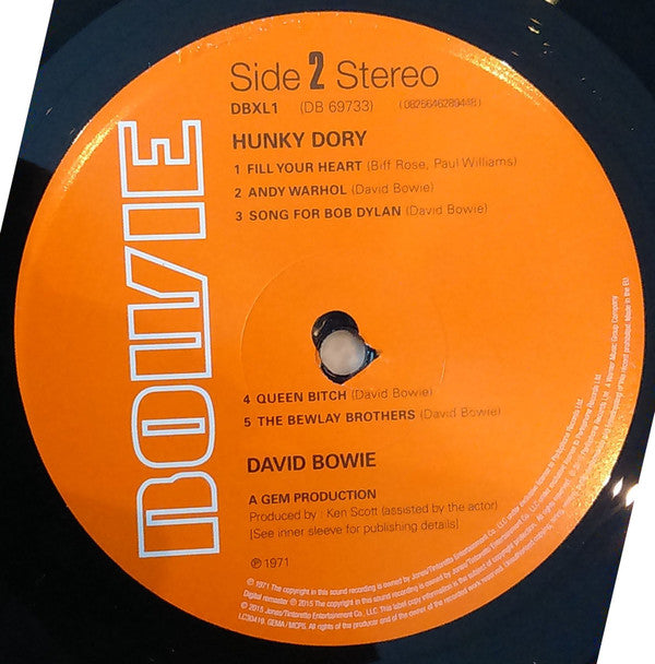 David Bowie - Hunky Dory | Mint (M) Mint (M)-The Happy Cap
