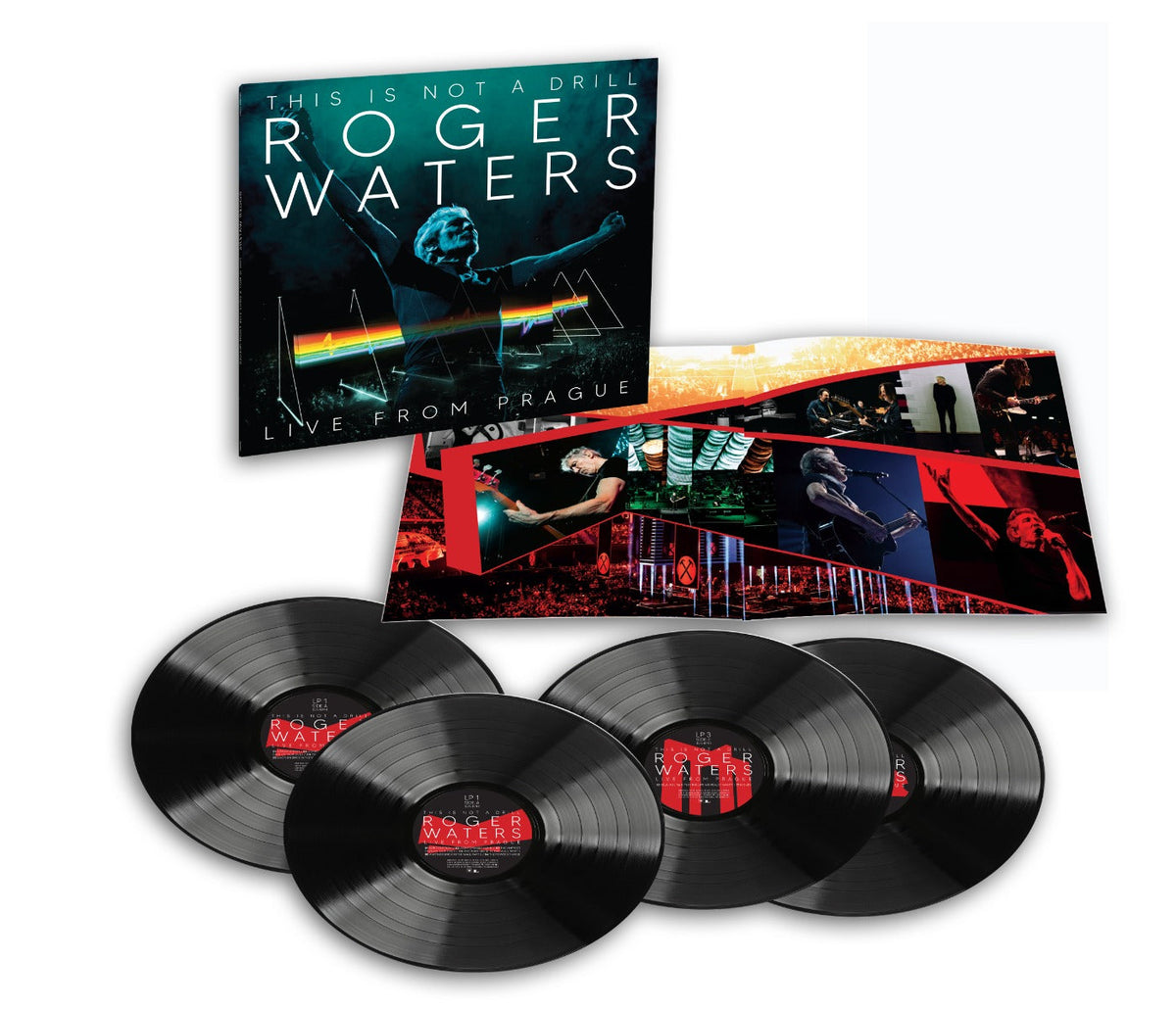 Roger Waters - This Is Not A Drill - Live From Prague May 25, 2023 (Deluxe 4xVINYL) | Mint (M) Mint (M)-The Happy Cap