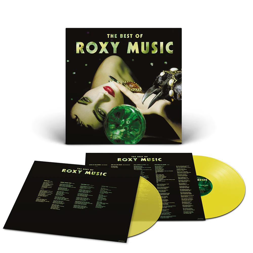 Roxy Music - The Best Of (2LP Ltd Yellow Vinyl) | Mint (M) Mint (M)-The Happy Cap
