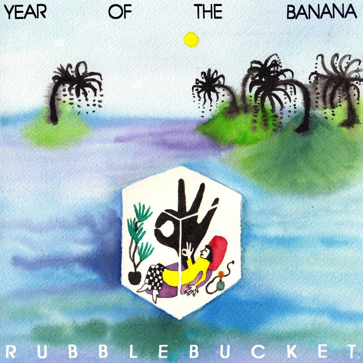 Rubblebucket - Year Of The Banana (Indie Exclusive Yellow & Brown Splatter Vinyl) |-The Happy Cap