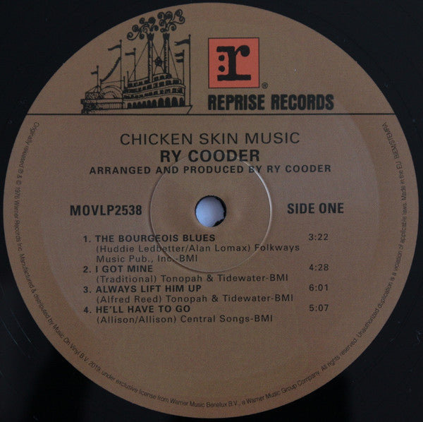 Ry Cooder - Chicken Skin Music | Mint (M) Mint (M)-The Happy Cap