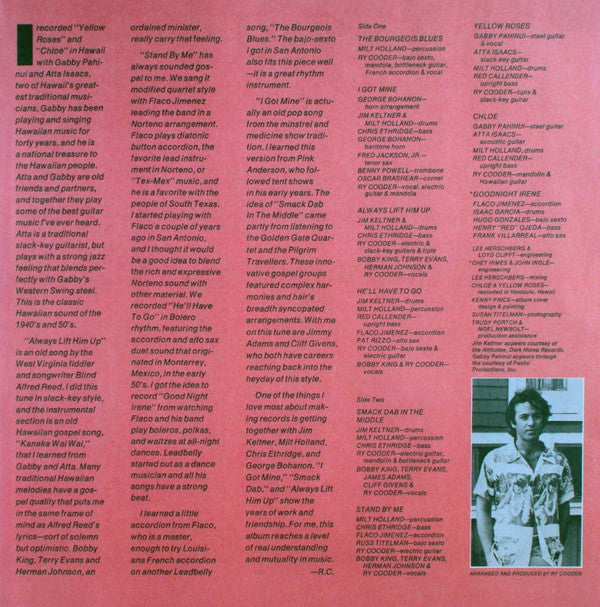 Ry Cooder - Chicken Skin Music | Mint (M) Mint (M)-The Happy Cap
