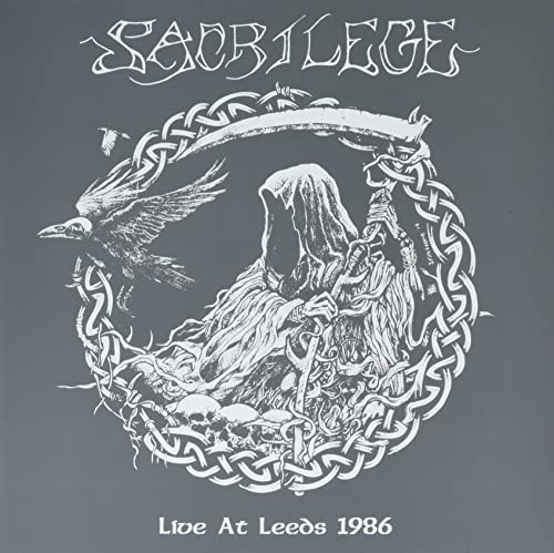 Sacrilege - Live Leeds 1986 (Clear/Black Splatter Vinyl) |-The Happy Cap