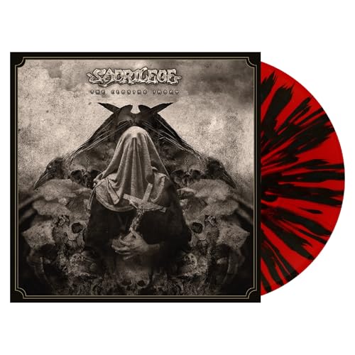 Sacrilege - The Closing Irony (Red W/ Black Splatter Vinyl) |-The Happy Cap