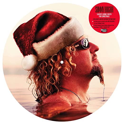 Sammy Hagar - Santa’s Going South For Christmas (RSD Picture Disc) | Mint (M) Mint (M)-The Happy Cap