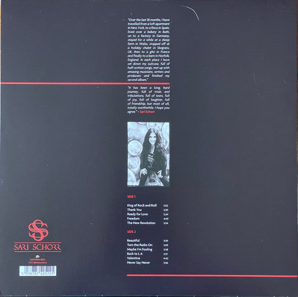 Sari Schorr - Never Say Never (VINYL) | Mint (M) Mint (M)-The Happy Cap