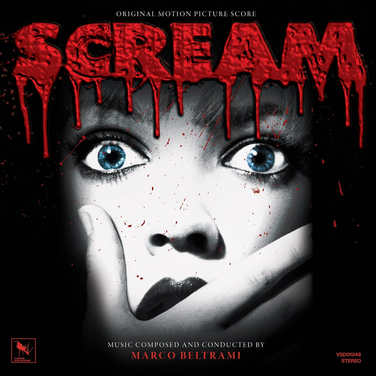 Marco Beltrami - Scream (Original Motion Picture Score) (30Th Anniversary) (Indie Exclusive) ["Final Phone Call" Blue LP] |-The Happy Cap