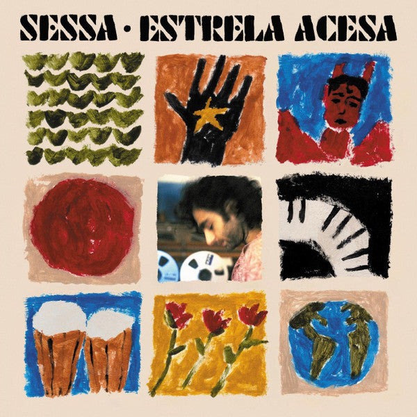 Sessa - Estrela Acesa (BLUE VINYL) | Mint (M) Mint (M)-The Happy Cap