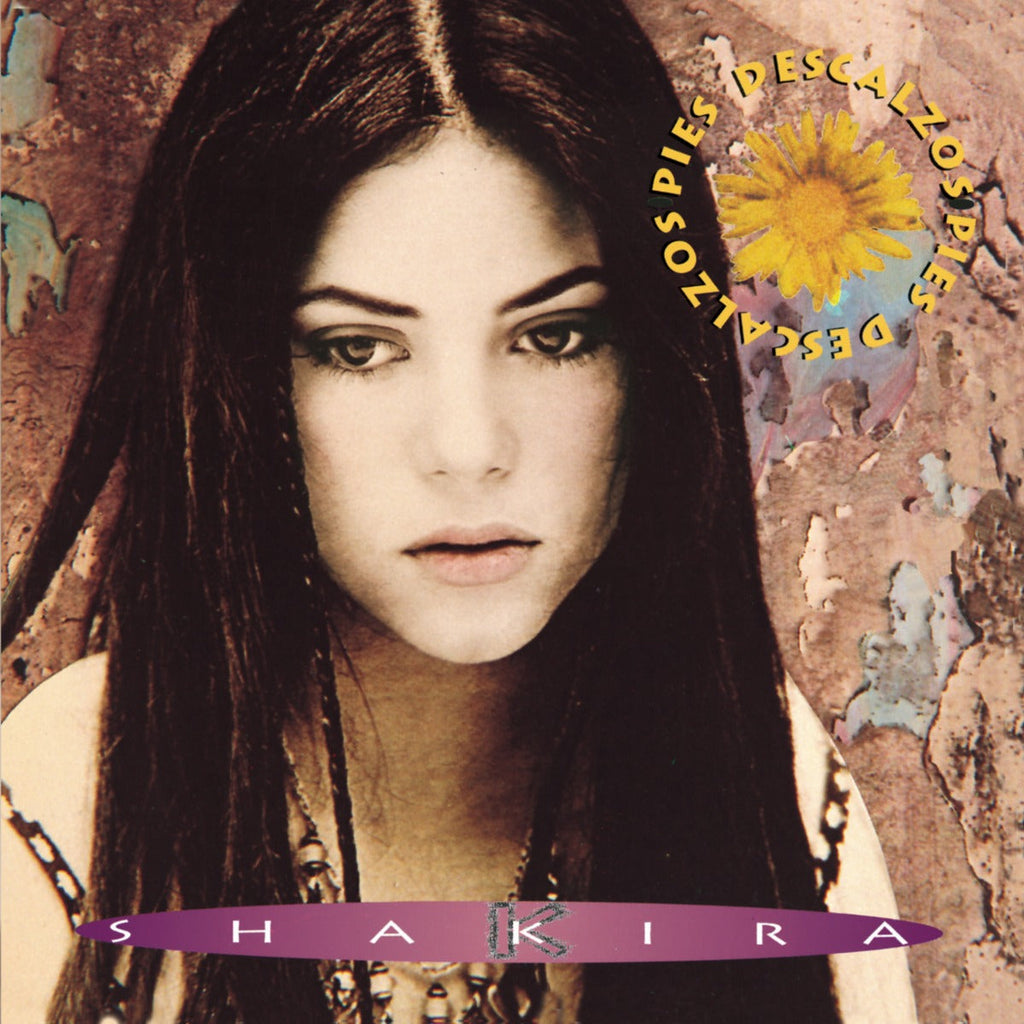 Shakira - Pies Descalzos (30Th Anniversary Vibrant Yellow W/Red Swirl Marble Colored Vinyl) |-The Happy Cap