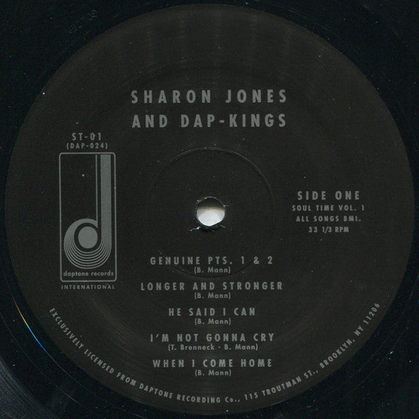 Sharon Jones & The Dap-Kings - Soul Time! (VINYL) | Mint (M) Mint (M)-The Happy Cap