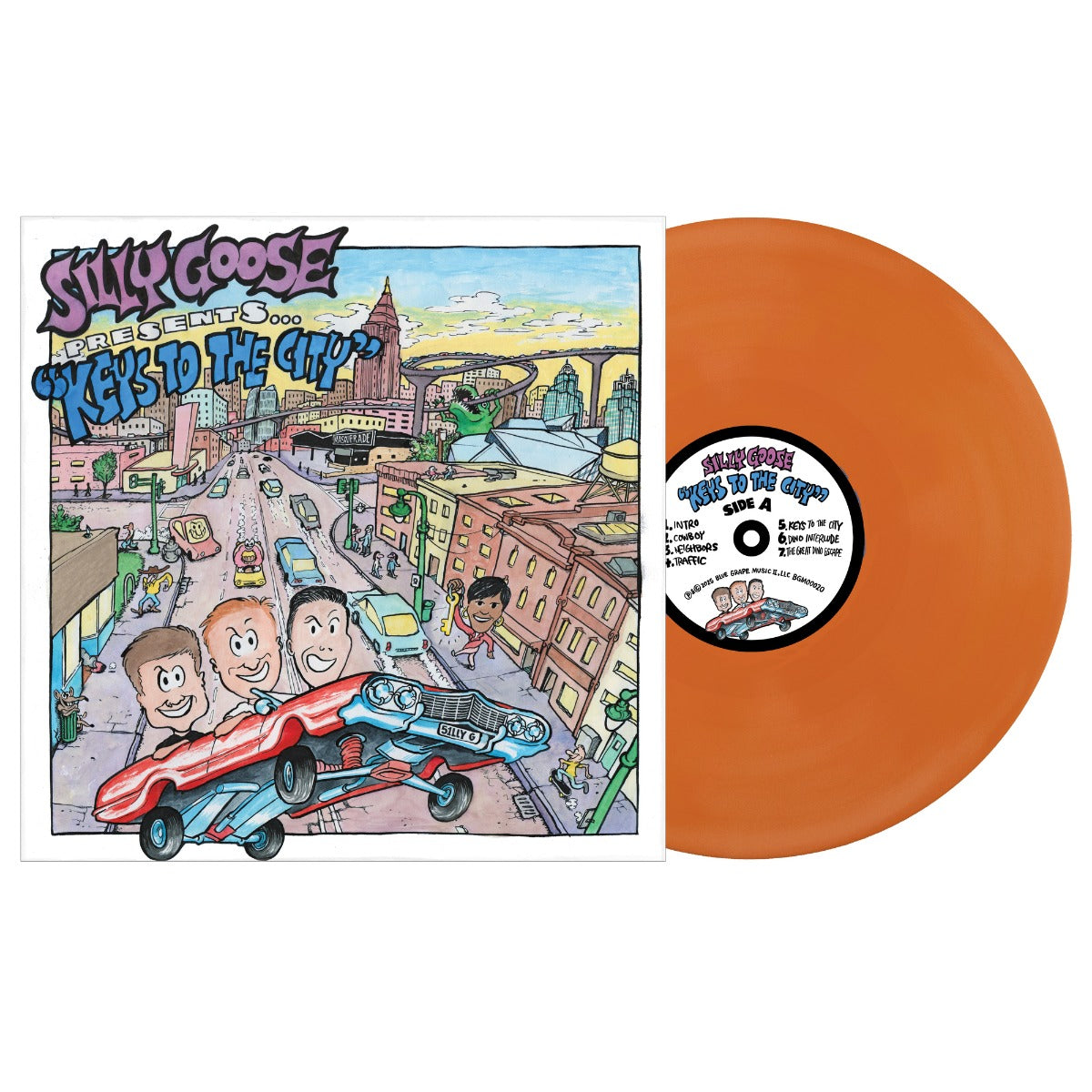 Silly Goose - Keys To The City (Tangerine Colorway VINYL) | Mint (M) Mint (M)-The Happy Cap