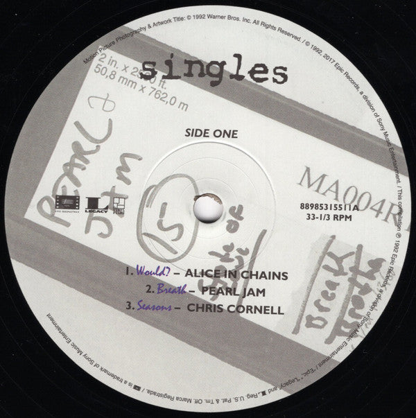 Various - Singles - Original Motion Picture Soundtrack (VINYL) |-The Happy Cap