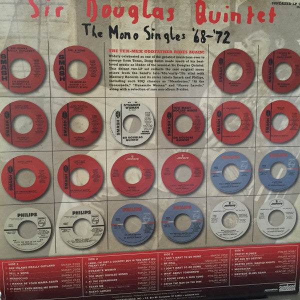 Sir Douglas Quintet - The Mono Singles ’68–’72 | Mint (M) Mint (M)-The Happy Cap