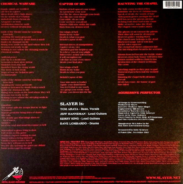 Slayer - Haunting The Chapel | Near Mint (NM) Mint (M)-The Happy Cap