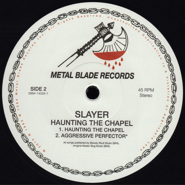 Slayer - Haunting The Chapel | Near Mint (NM) Mint (M)-The Happy Cap