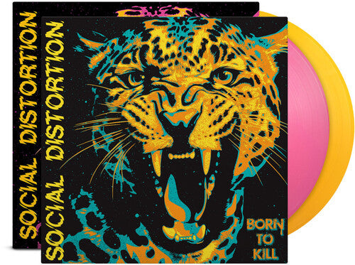 Social Distortion - Born To Kill (IEX Pink & Yellow 2xVinyl) | Mint (M) Mint (M)-The Happy Cap