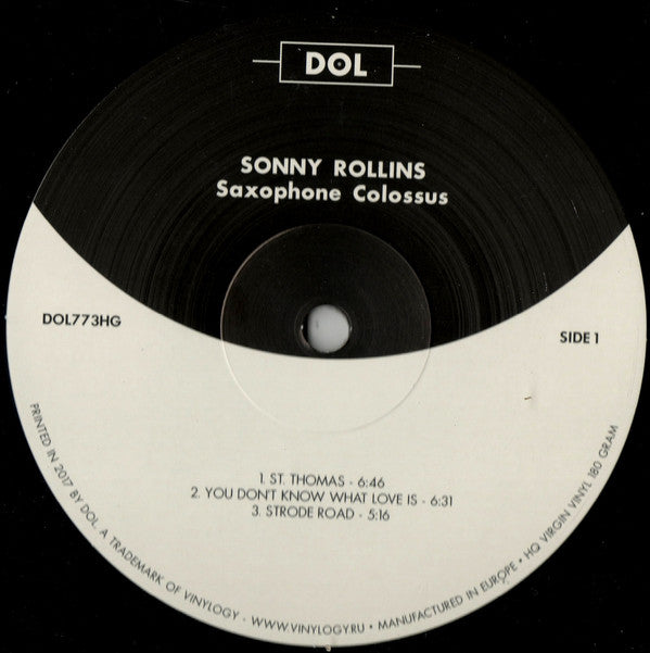 Sonny Rollins - Saxophone Colossus | Mint (M) Mint (M)-The Happy Cap
