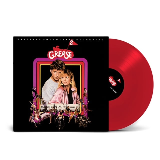 Various - Grease 2 (CHERRY RED VINYL) | Mint (M) Mint (M)-The Happy Cap