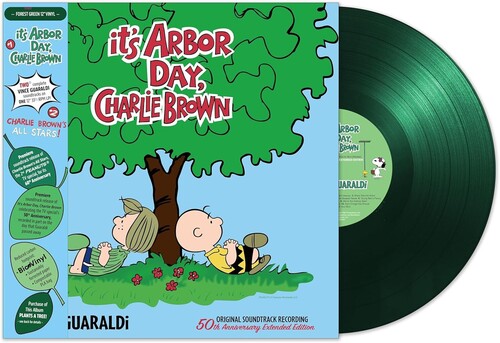 Vince Guaraldi - It's Arbor Day, Charlie Brown/ Charlie Brown's All Stars (GREEN VINYL) |-The Happy Cap