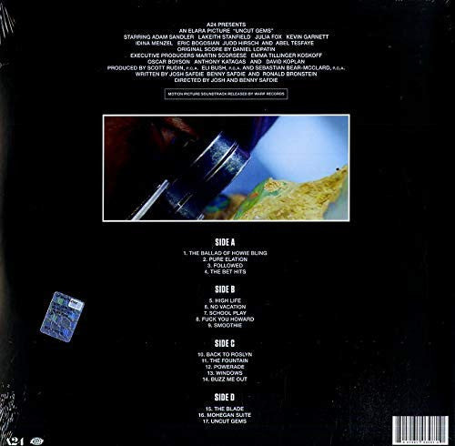 Daniel Lopatin - Uncut Gems (Original Motion Picture Soundtrack) | Mint (M) Mint (M)-The Happy Cap