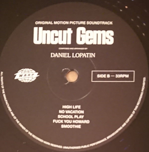 Daniel Lopatin - Uncut Gems (Original Motion Picture Soundtrack) | Mint (M) Mint (M)-The Happy Cap