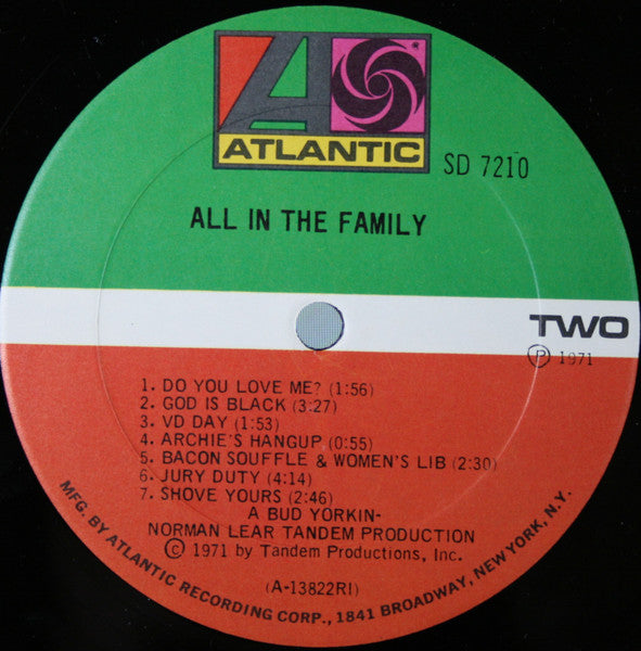 "All In The Family" Cast - All In The Family | Mint (M) Near Mint (NM)-The Happy Cap