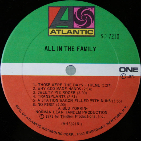 "All In The Family" Cast - All In The Family | Mint (M) Near Mint (NM)-The Happy Cap