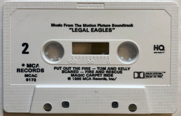 Legal Eagles (Music From The Motion Picture Soundtrack) (CASSETTE) | Mint (M) Mint (M)-The Happy Cap