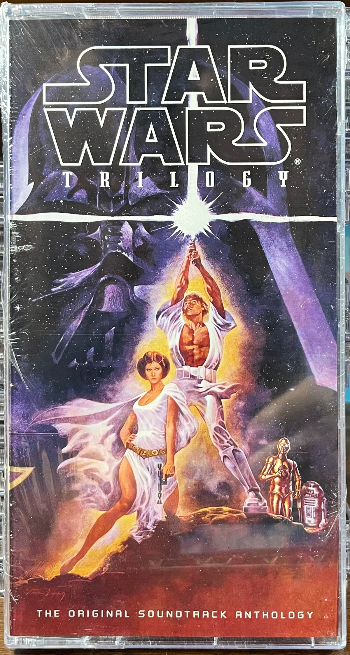John Williams - STAR WARS TRILOGY (3xUNOFFICIAL CASSETTE BOX) | Mint (M) Mint (M)-The Happy Cap