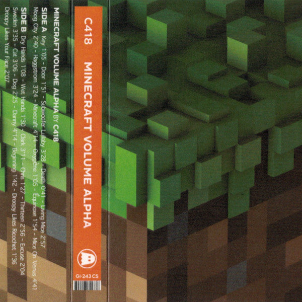 Minecraft Volume Alpha (CASSETTE - UNOFFICAL) | Mint (M) Mint (M)-The Happy Cap