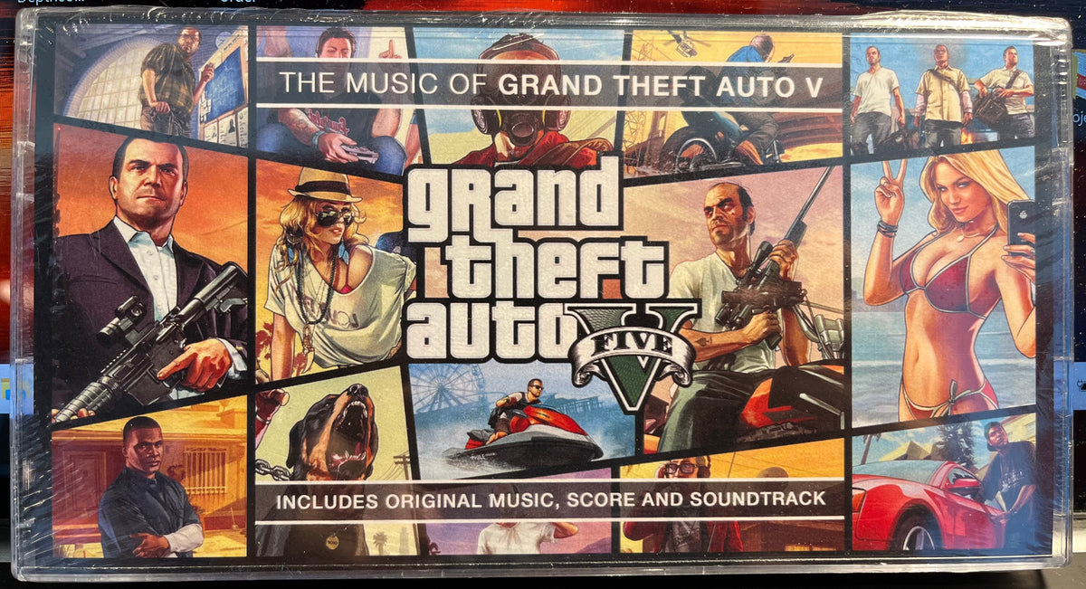 Grand Theft Auto V *3xCassette* | Mint (M) Mint (M)-The Happy Cap